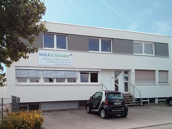 Firmengebäude der Wolf Schwarm IT