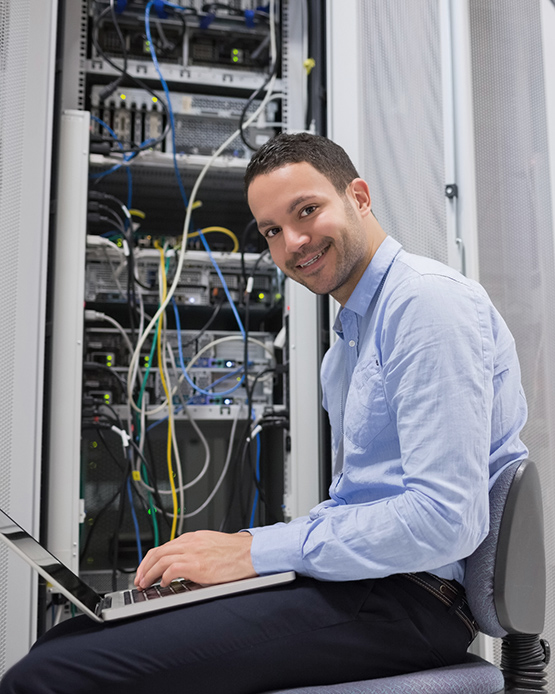 Serverwartung vor Ort